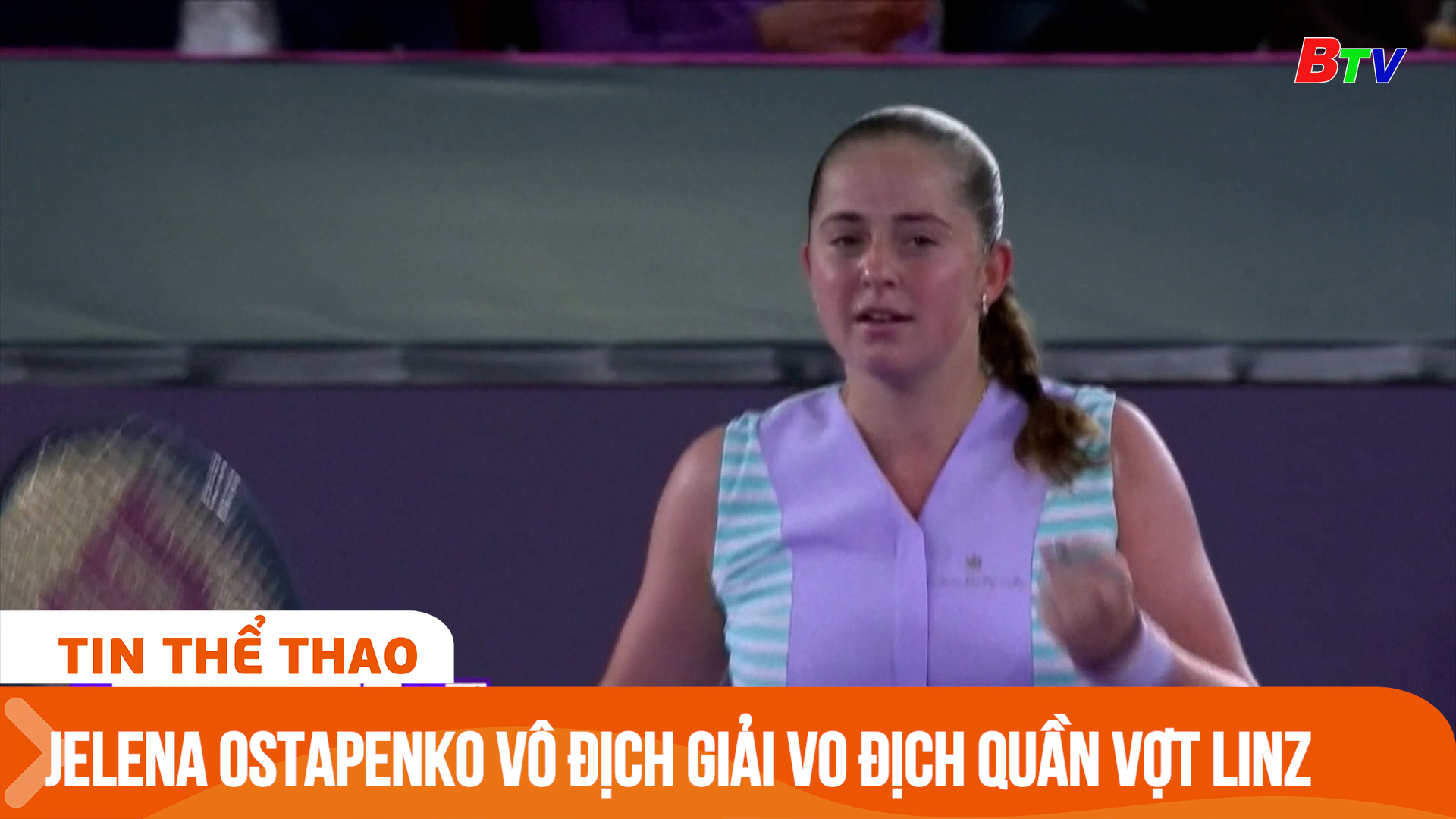 Jelena Ostapenko vô địch Giải quần vợt Linz | Tin Thể thao 24h