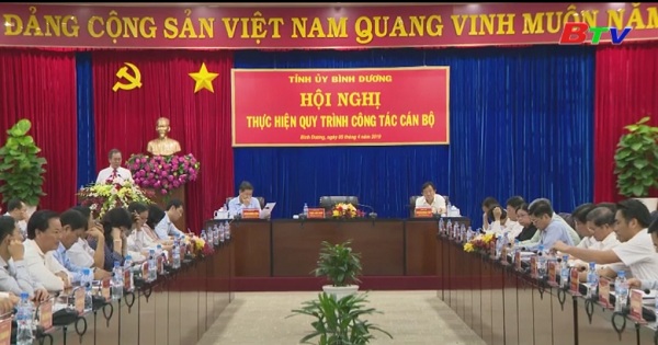 Hội nghị thực hiện quy trình công tác cán bộ