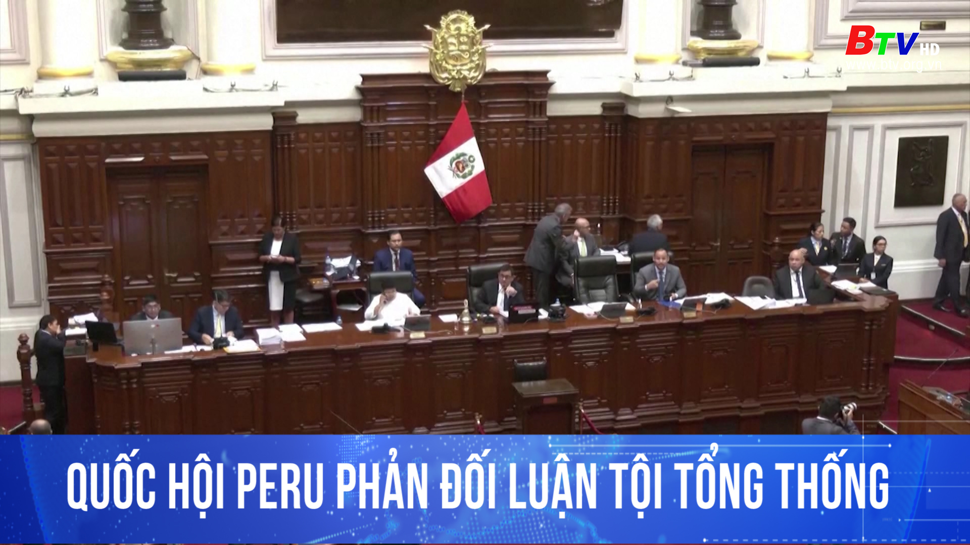 Quốc hội Peru phản đối luận tội tổng thống