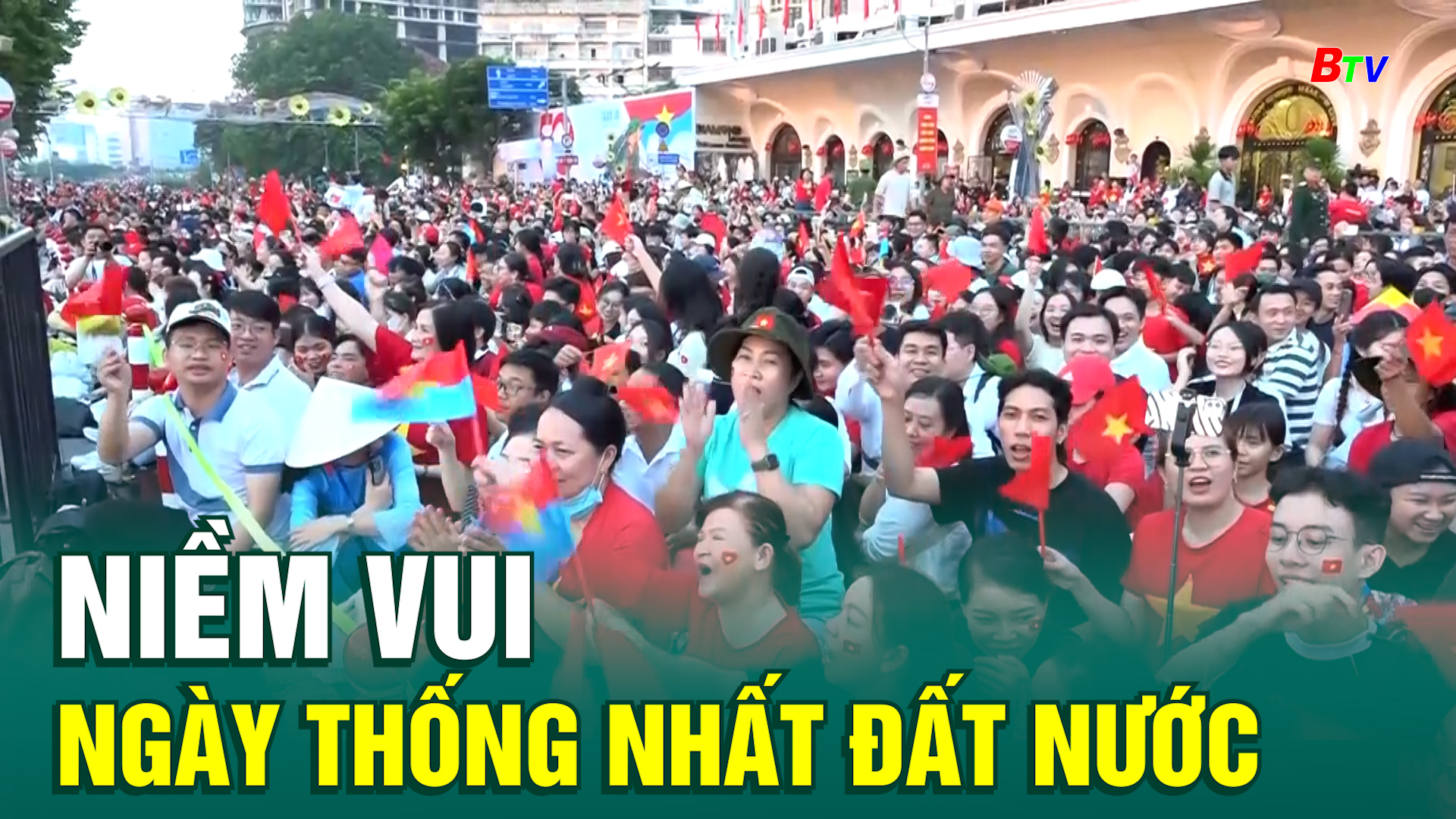Niềm vui ngày thống nhất đất nước