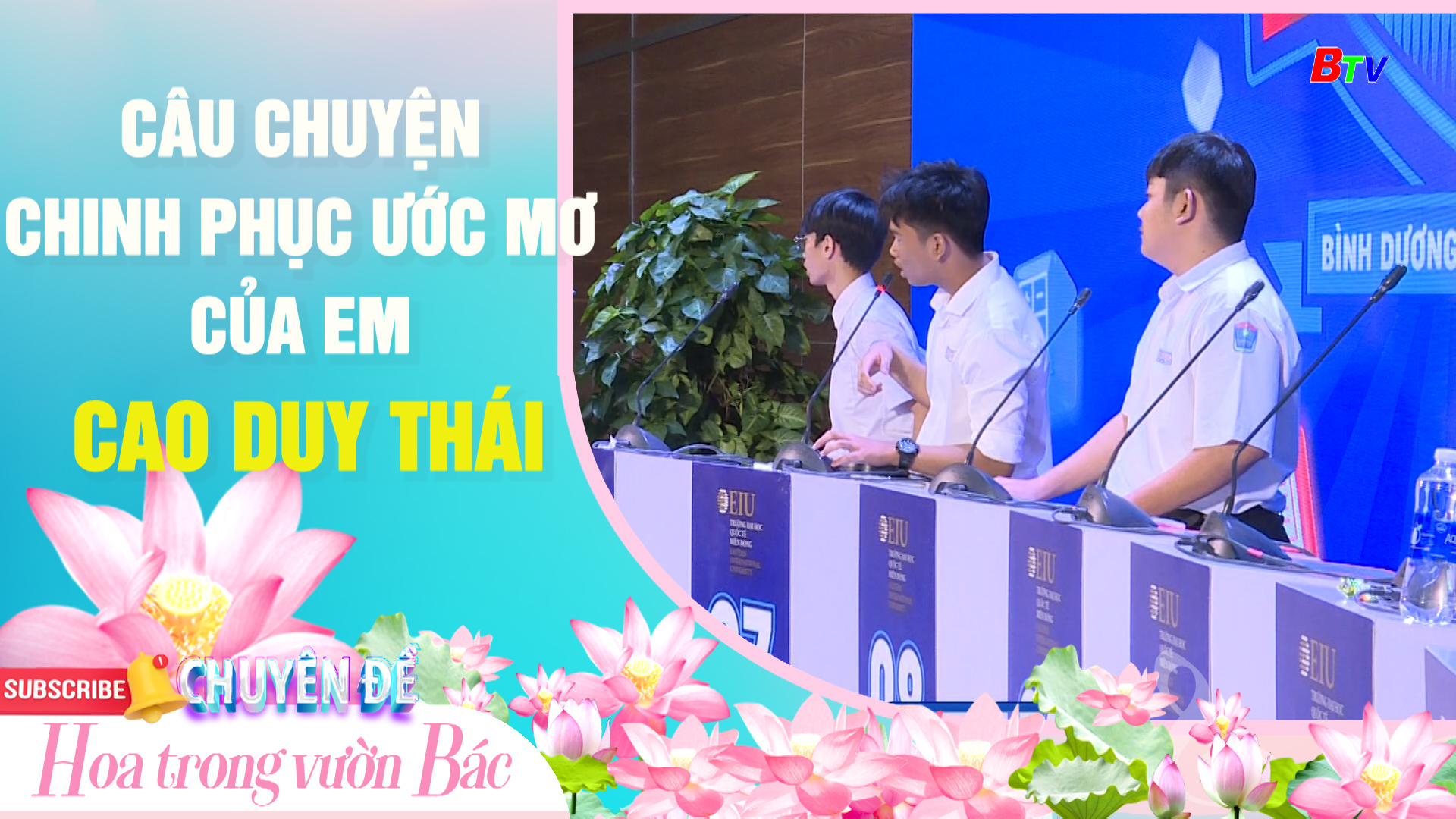Câu chuyện chinh phục ước mơ của em Cao Duy Thái
