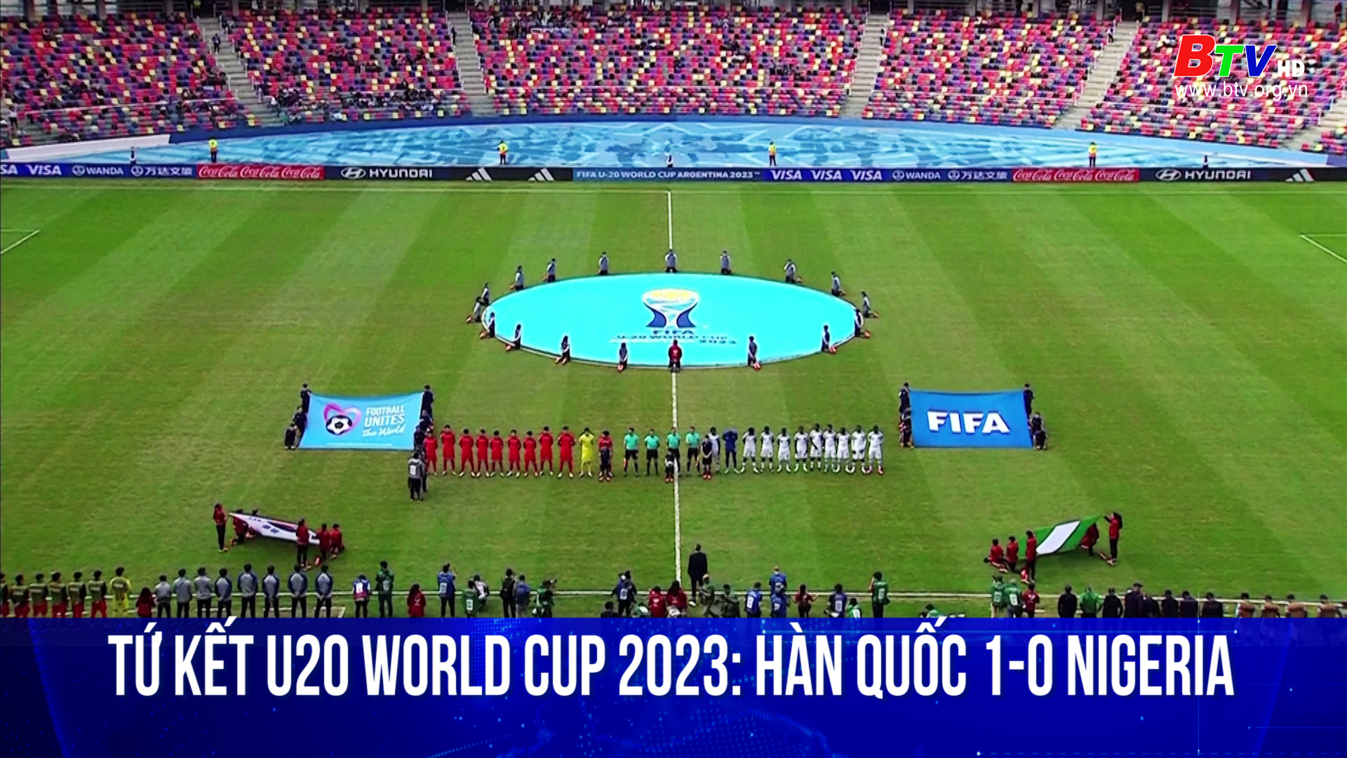 Tứ kết U20 World Cup 2023: Hàn Quốc 1-0 Nigeria