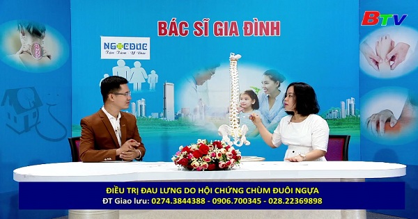 Điều trị đau lưng do hội chứng chùm đuôi ngựa (PLTTBSGĐ ngày 5/7/2019)