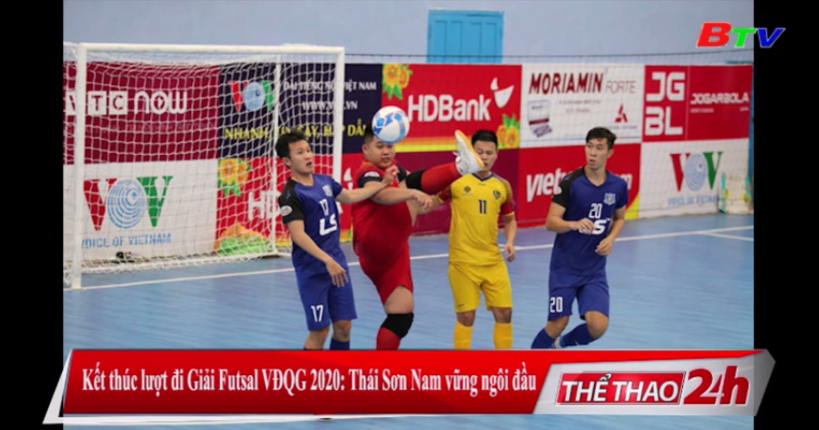 Kết thúc lượt đi Giải Futsal VĐQG 2020 – Thái Sơn Nam vững ngôi đầu