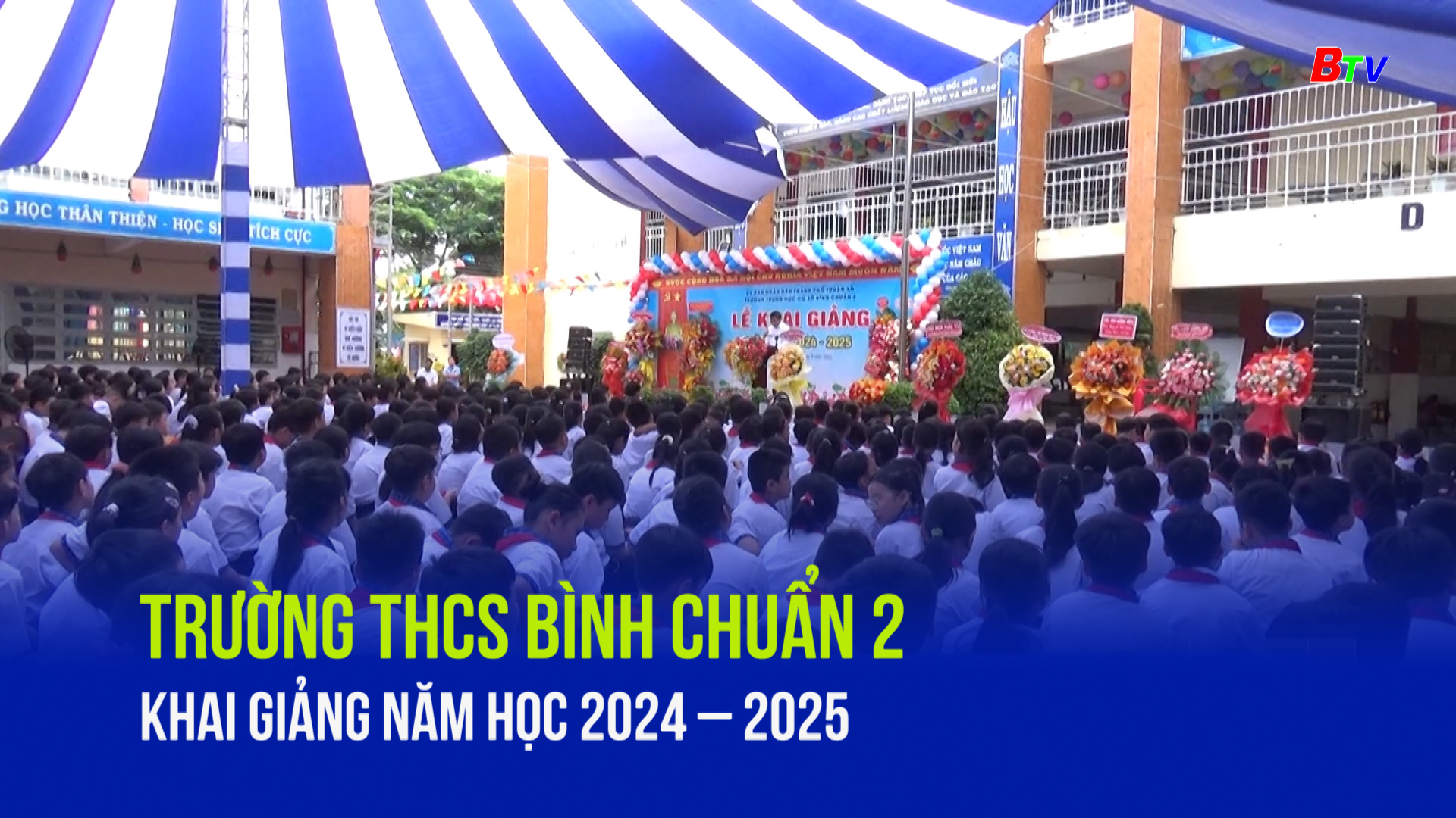 Trường THCS Bình Chuẩn 2 khai giảng năm học 2024 – 2025