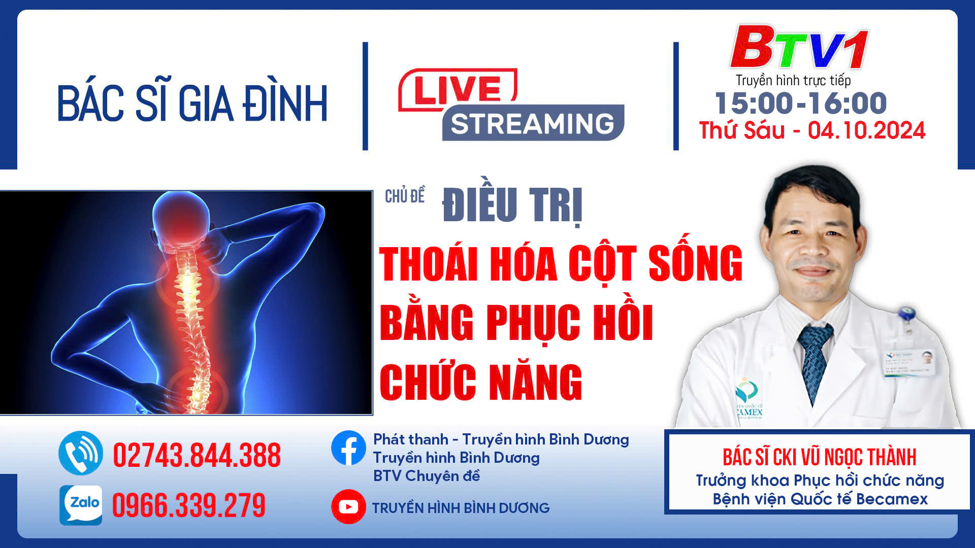 Điều trị thoái hóa cột sống bằng phục hồi chức năng |Bác sĩ gia đình