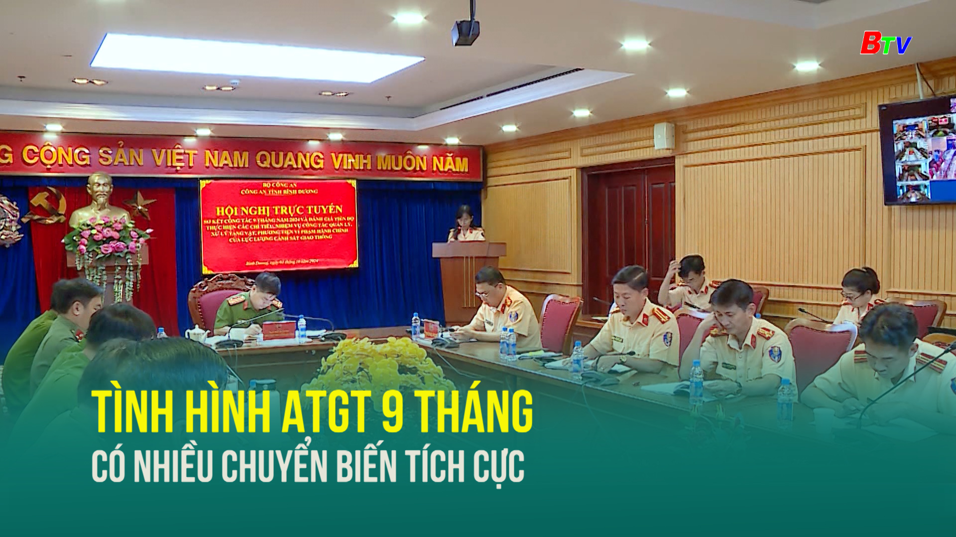 Tình hình ATGT 9 tháng có nhiều chuyển biến tích cực