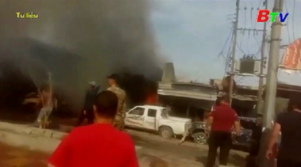 Đánh bom hàng loạt ở thủ đô Iraq làm ít nhất 25 người thương vong