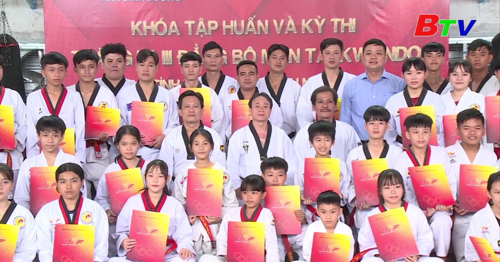 Tín hiệu tích cực từ bộ môn Taekwondo Bình Dương