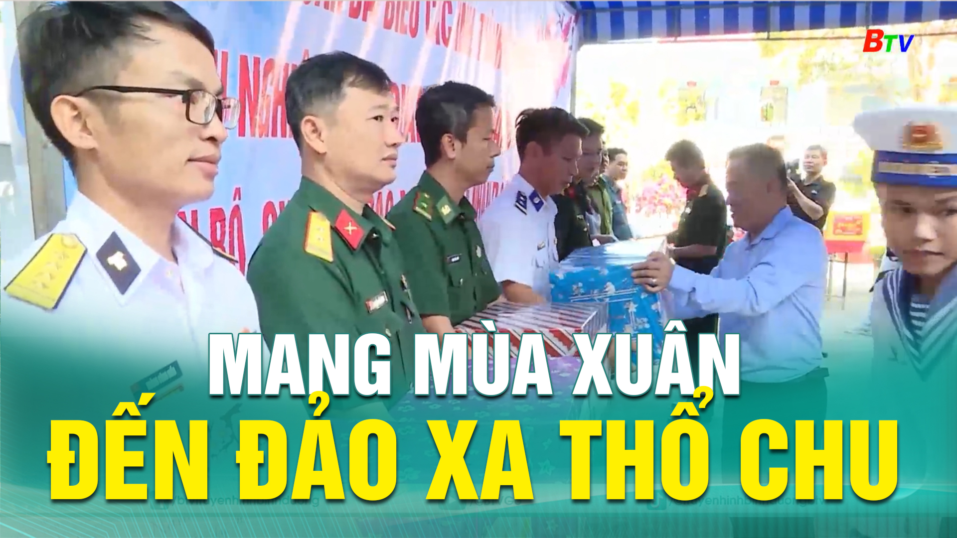 Mang mùa Xuân đến đảo xa Thổ Chu