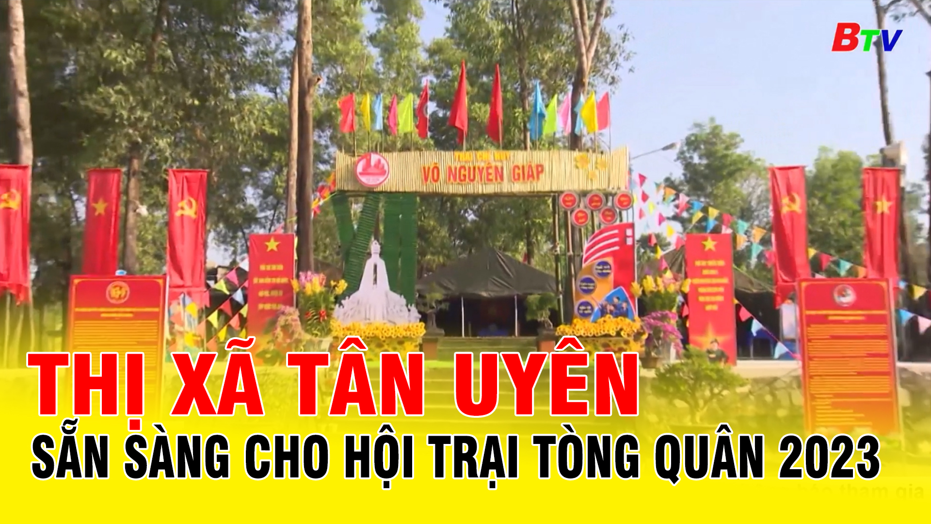 Thị xã Tân Uyên sẵn sàng cho hội trại tòng quân 2023