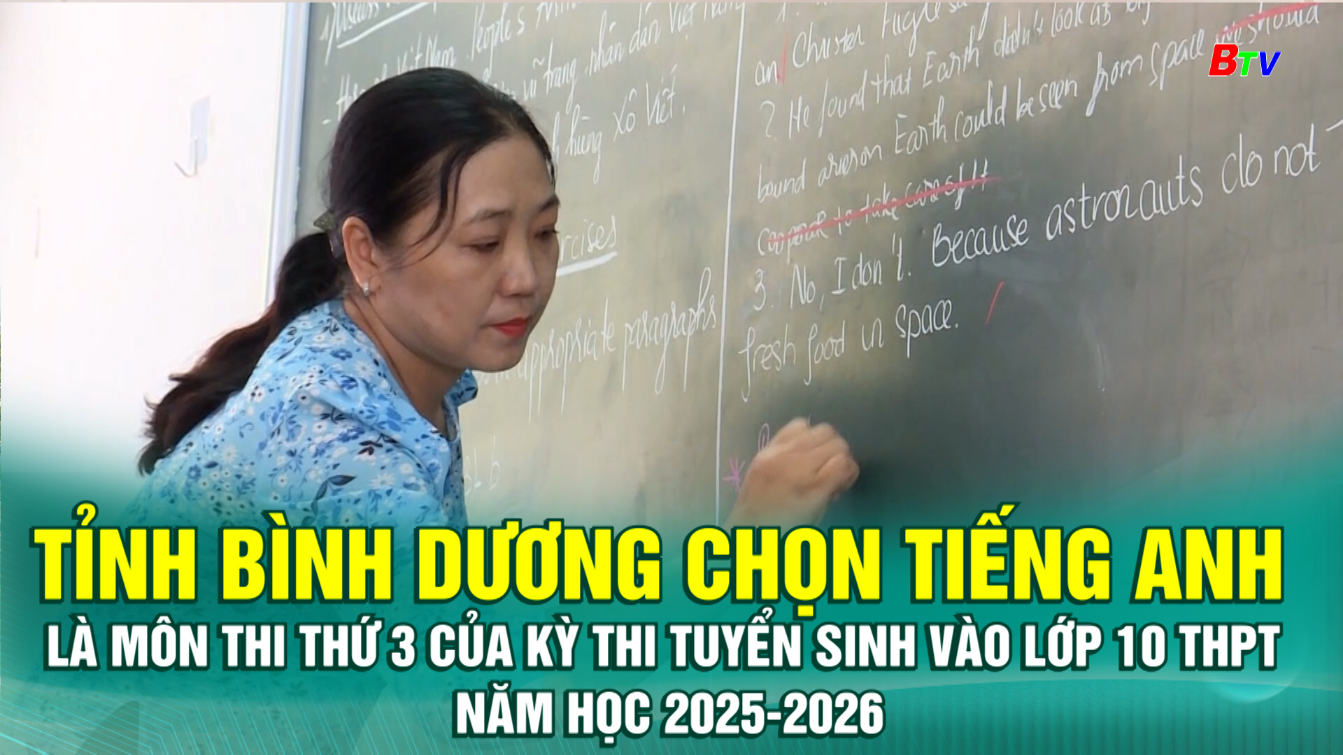 Tỉnh Bình Dương chọn Tiếng Anh là môn thi thứ 3 của kỳ thi tuyển sinh vào lớp 10 THPT năm học 2025-2026