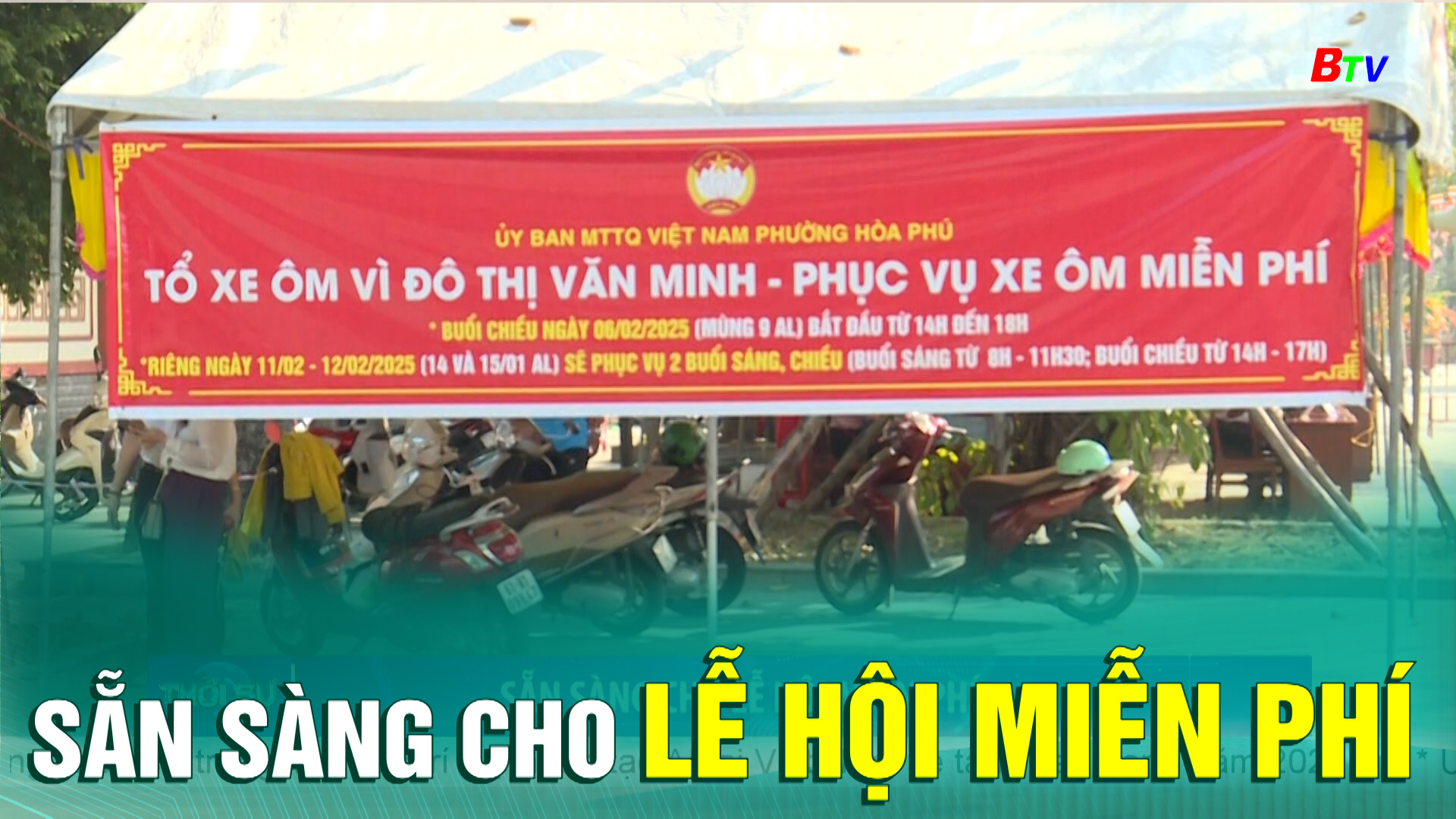 Sẵn sàng cho Lễ hội miễn phí