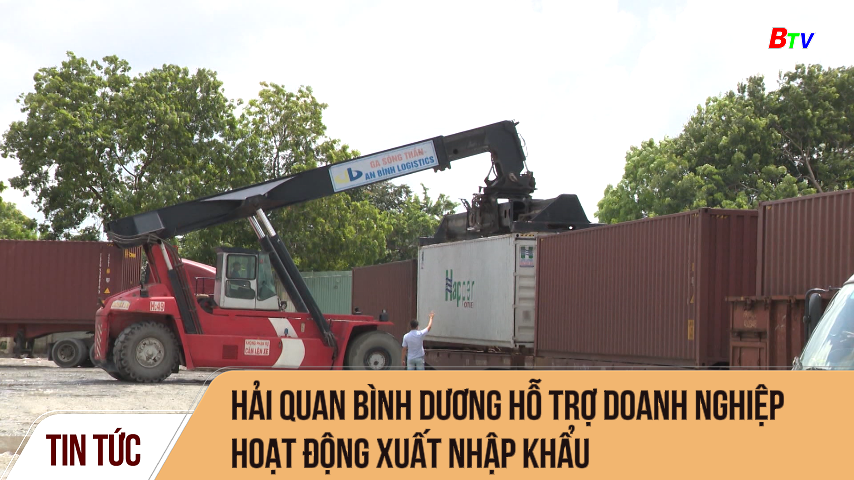 Hải quan Bình Dương hỗ trợ doanh nghiệp hoạt động xuất nhập khẩu 