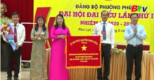 Phường Phú Lợi khai mạc Đại hội đại biểu Đảng bộ lần IV, nhiệm kỳ 2020-2025