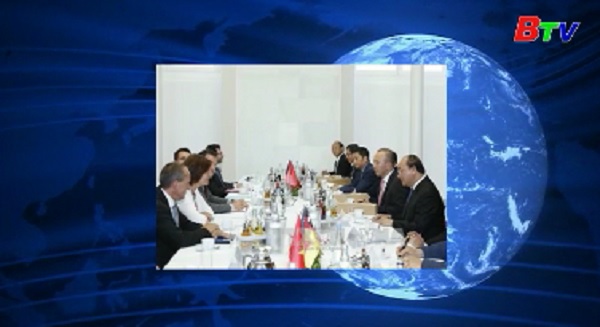 Thủ tướng Nguyễn Xuân Phúc gặp gỡ, làm việc với bang Hessen, Đức