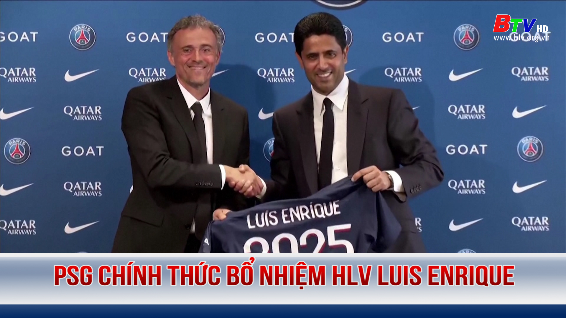 PSG chính thức bổ nhiệm HLV Luis Enrique