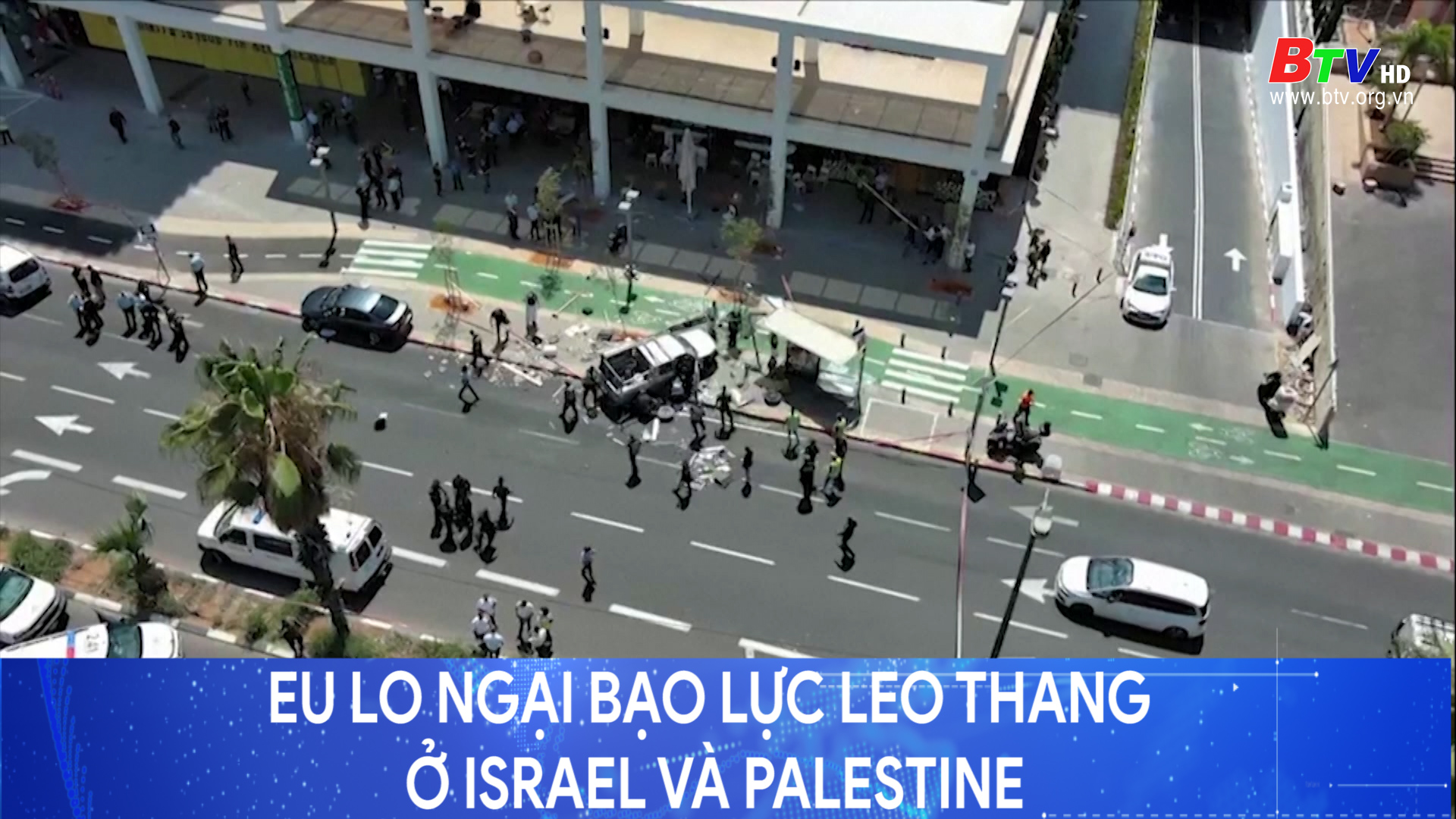 EU lo ngại bạo lực leo thang ở Israel và Palestine