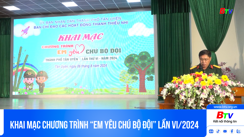 Khai mạc chương trình “Em yêu chú bộ đội” lần VI/2024