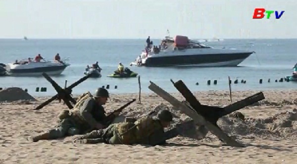 NATO tập trận ở Biển Baltic