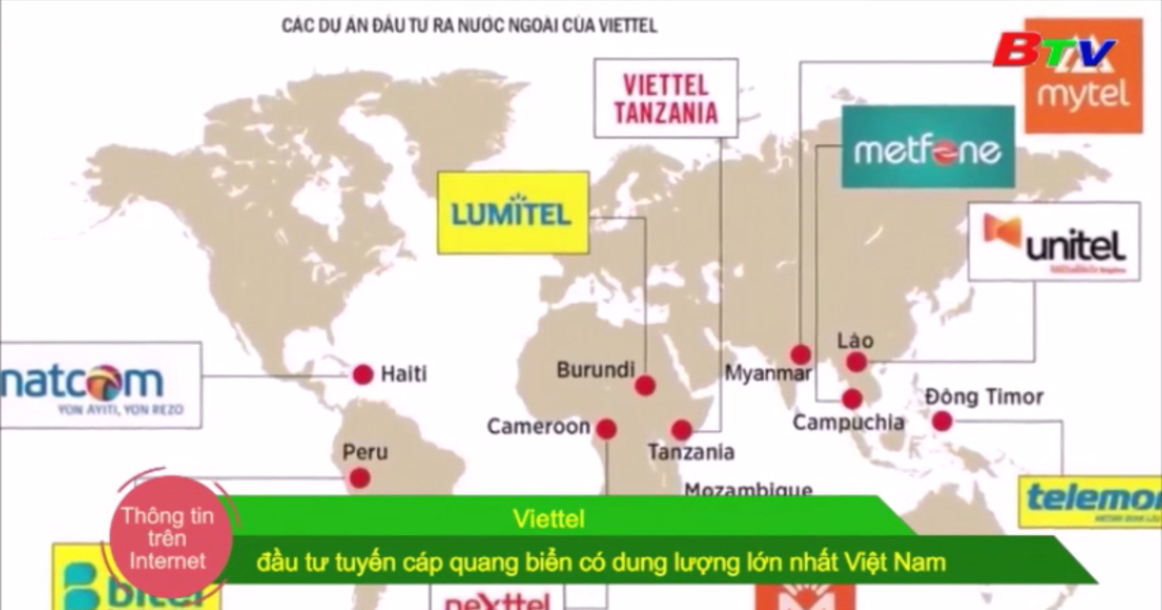 Viettel đầu tư tuyến cáp quang biển có dung lượng lớn nhất Việt Nam