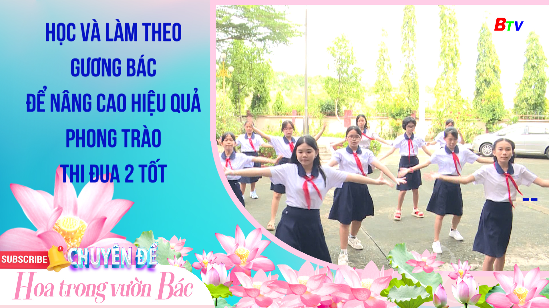 Học và làm theo gương Bác để nâng cao hiệu quả phong trào thi đua 2 tốt 