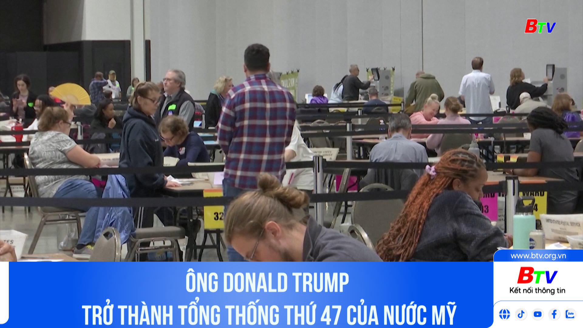 Ông Donald Trump trở thành tổng thống thứ 47 của nước mỹ