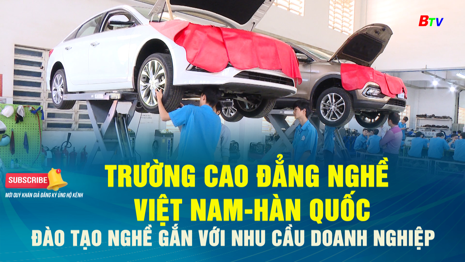 Trường Cao đẳng nghề Việt Nam – Hàn Quốc đào tạo nghề gắn với nhu cầu doanh nghiệp