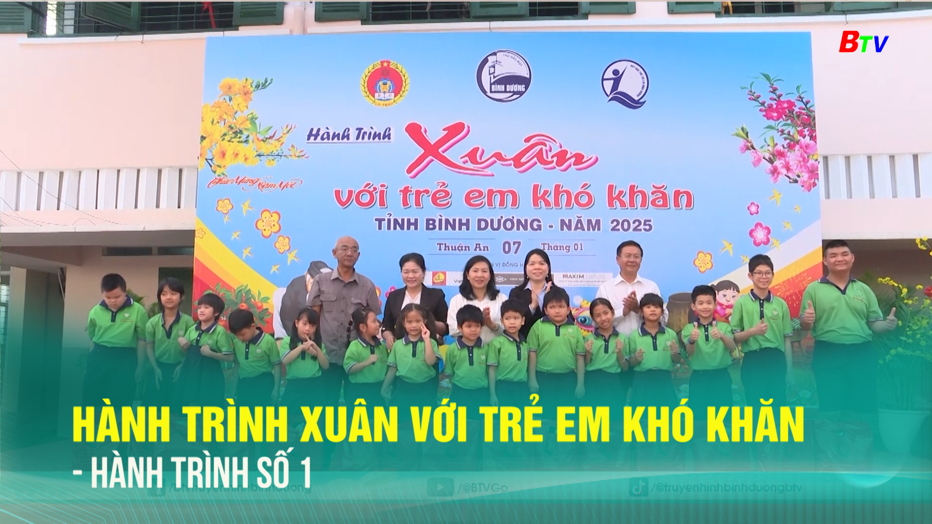 Hành trình Xuân với trẻ em khó khăn - Hành trình số 1