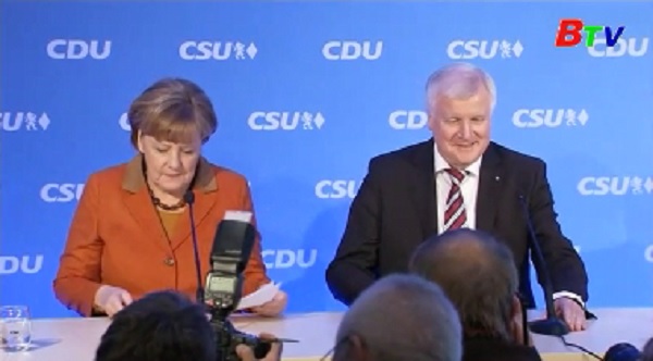 2 đảng của Đức chọn bà Merkel làm ứng cử viên thủ tướng