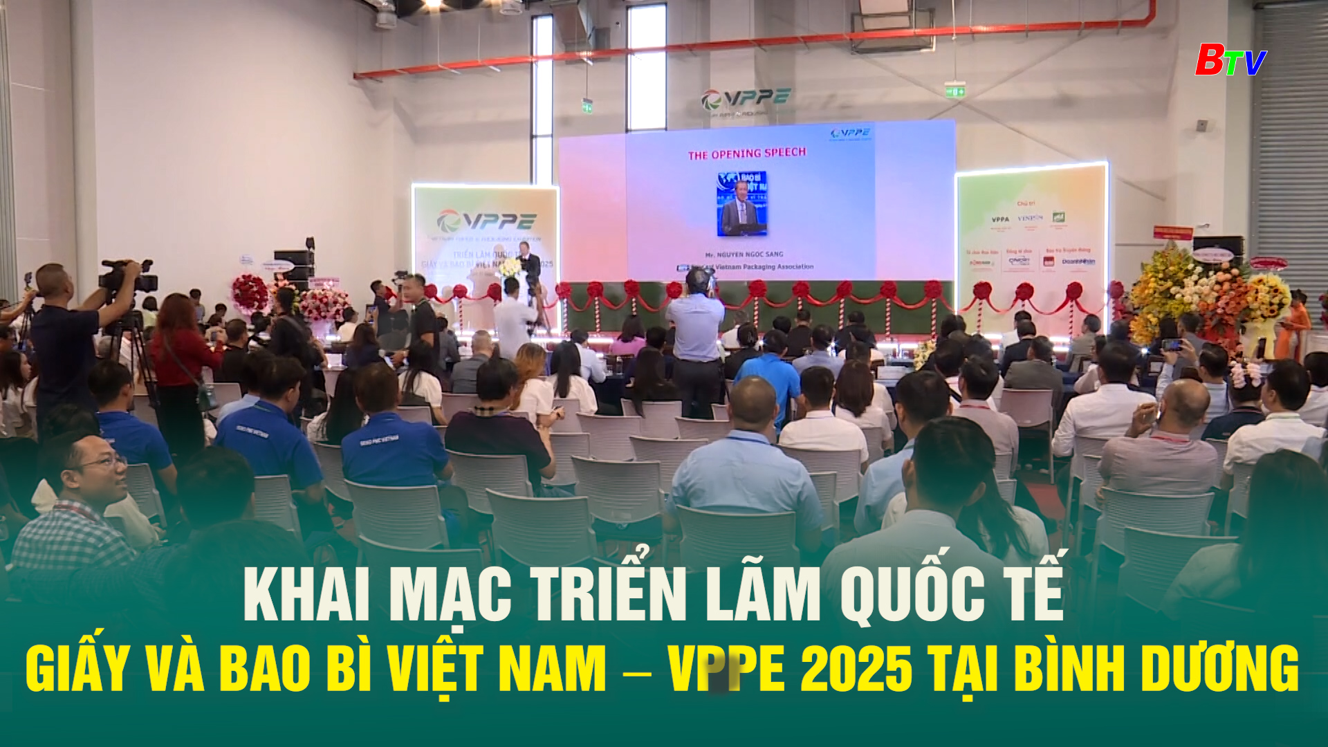 Khai mạc triển lãm quốc tế giấy và bao bì Việt Nam – VPPE 2025 tại Bình Dương