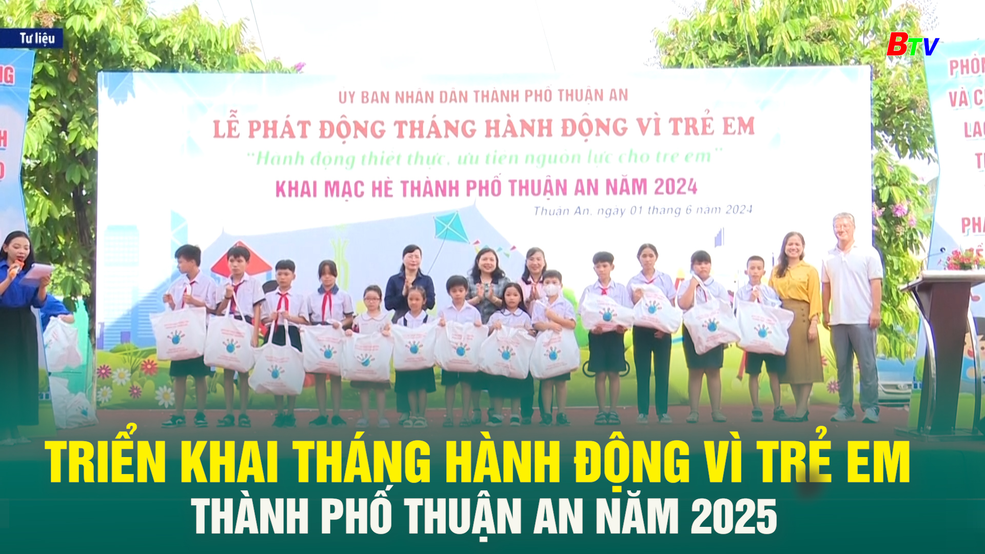 Triển khai tháng hành động vì trẻ em thành phố Thuận An năm 2025