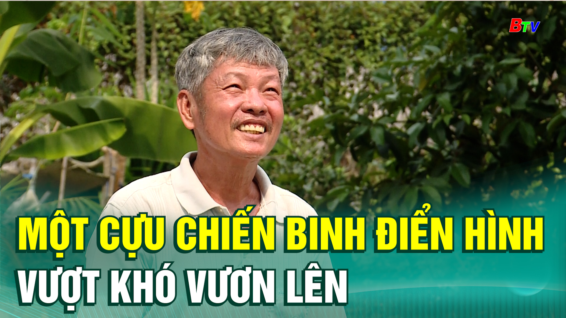 Một cựu chiến binh điển hình vượt khó vươn lên