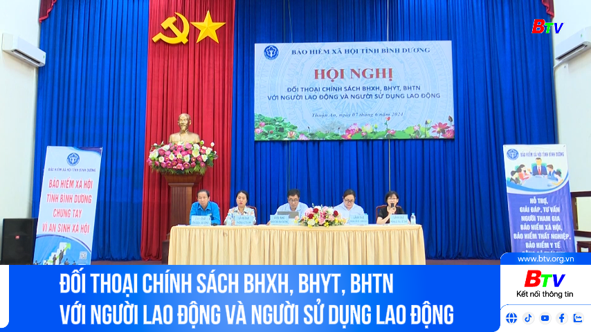 Đối thoại chính sách BHXH, BHYT, BHTN với người lao động và người sử dụng lao động