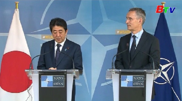 NATO tăng cường hợp tác với Nhật Bản