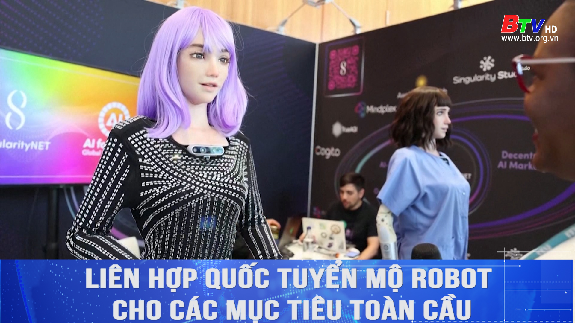 Liên Hợp Quốc tuyển mộ robot cho các mục tiêu toàn cầu