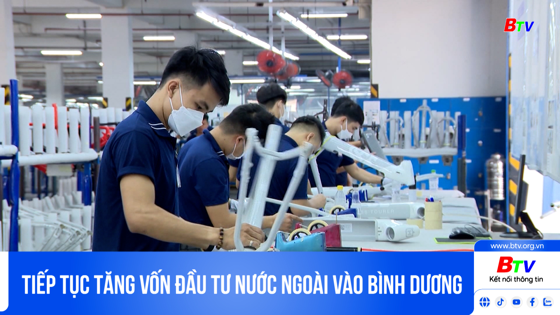 Tiếp tục tăng vốn đầu tư nước ngoài vào Bình Dương