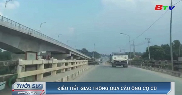 Điều tiết giao thông qua cầu Ông Cộ cũ