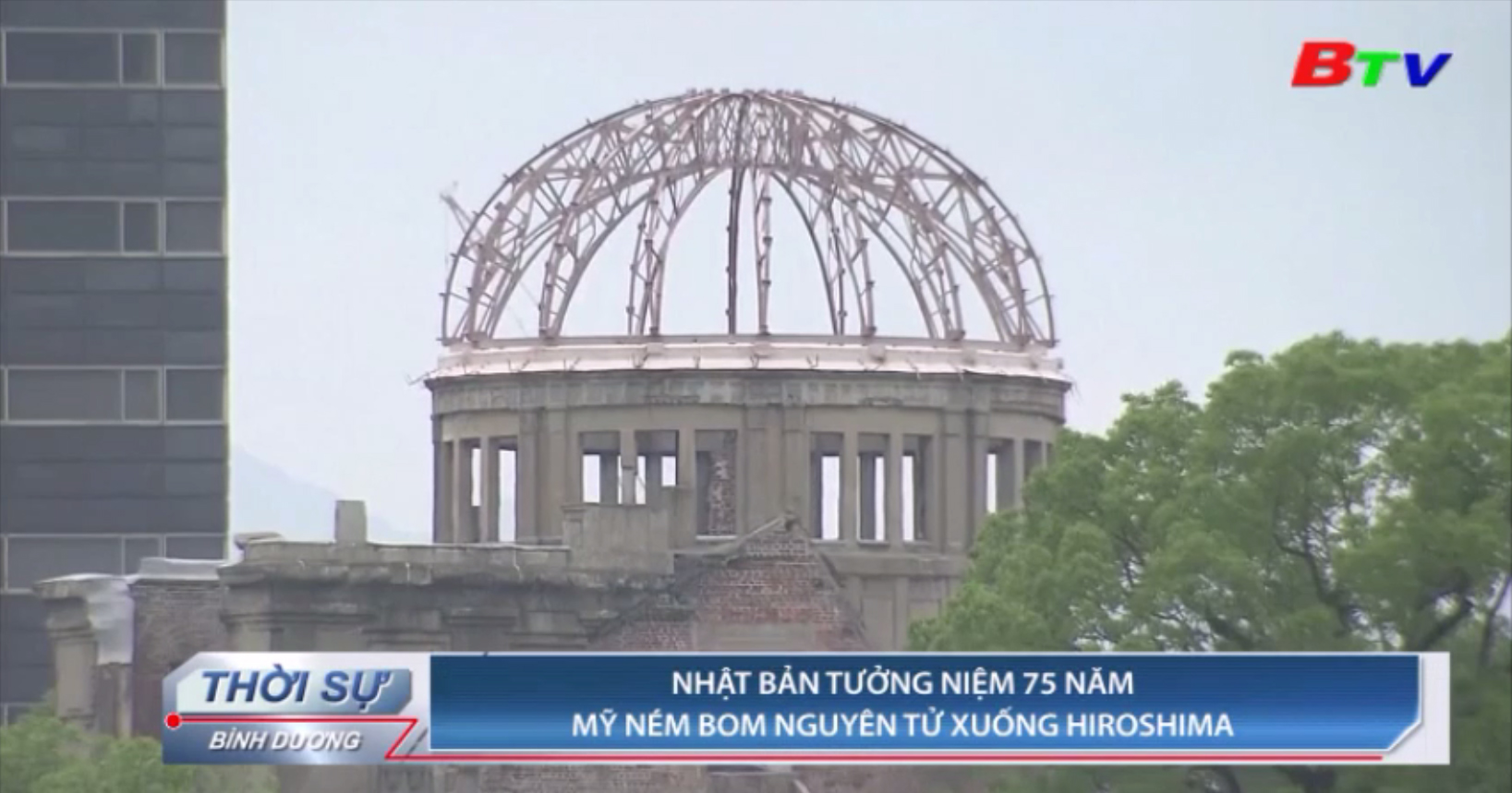 Nhật Bản tưởng niệm 75 năm Mỹ ném bom nguyên tử xuống Hiroshima
