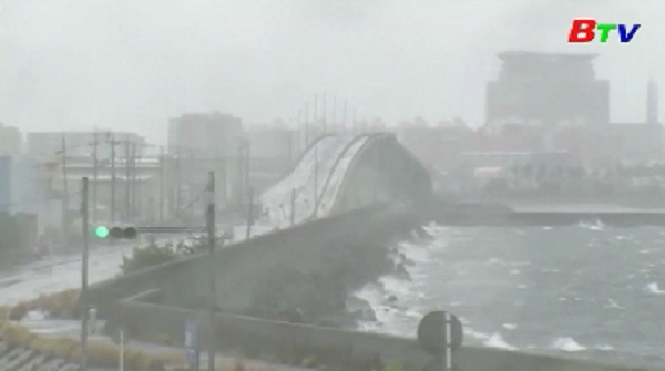 Nhật Bản chuẩn bị chống chọi với siêu bão Haishen