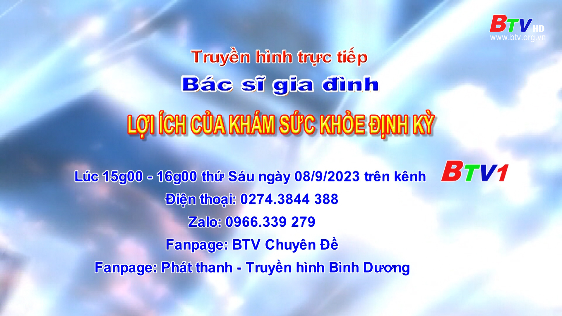 Bác sĩ giao lưu tư vấn trực tiếp về lợi ích của việc khám sức khoẻ định kỳ