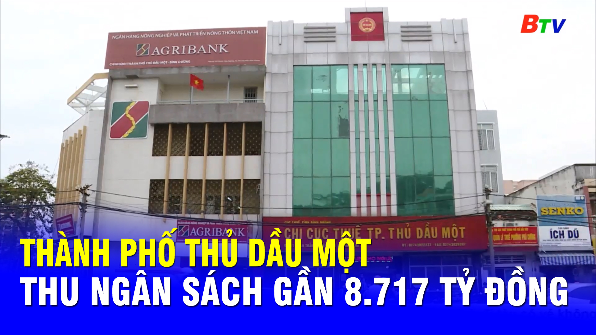 Thành phố Thủ Dầu Một thu ngân sách gần 8.717 tỷ đồng