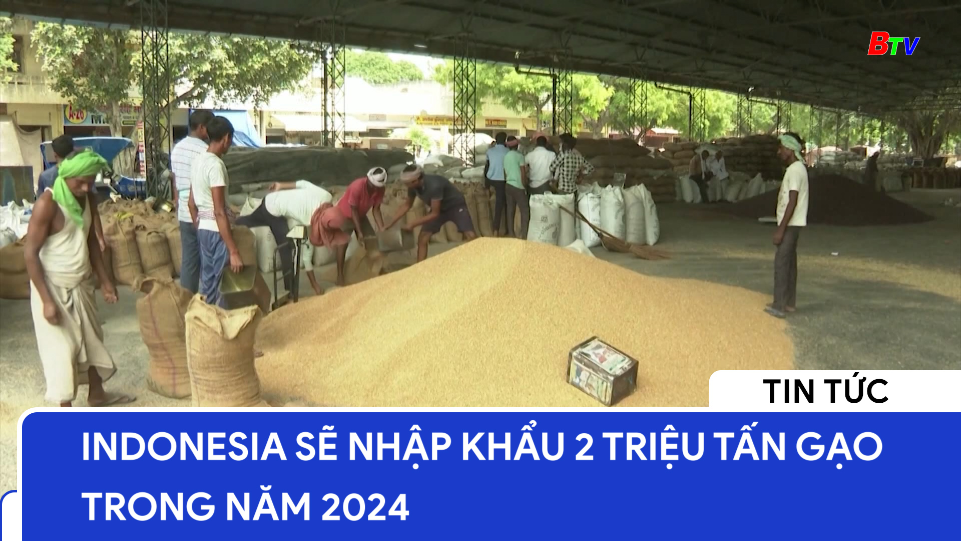 Indonesia sẽ nhập khẩu 2 triệu tấn gạo trong năm 2024