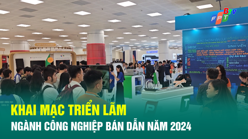 Khai mạc triển lãm ngành công nghiệp bán dẫn năm 2024