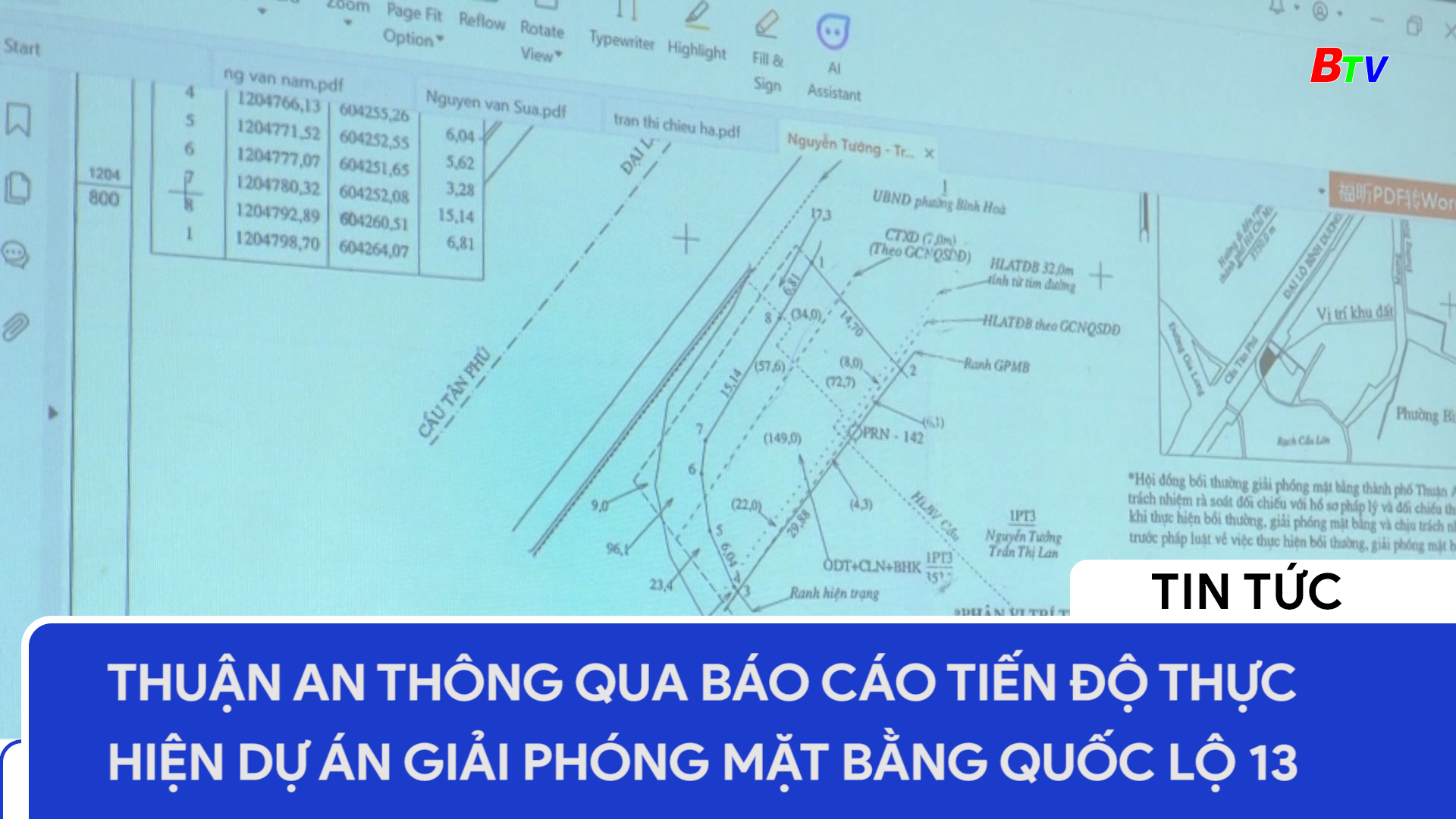 Thuận An thông qua báo dự án giải phóng mặt bằng Quốc lộ 13