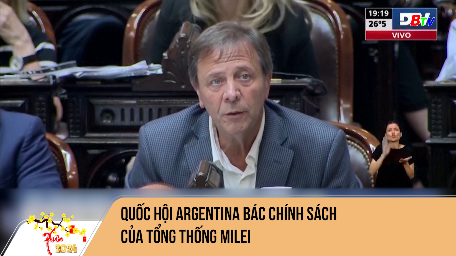 Quốc hội Argentina bác chính sách của Tổng thống Milei