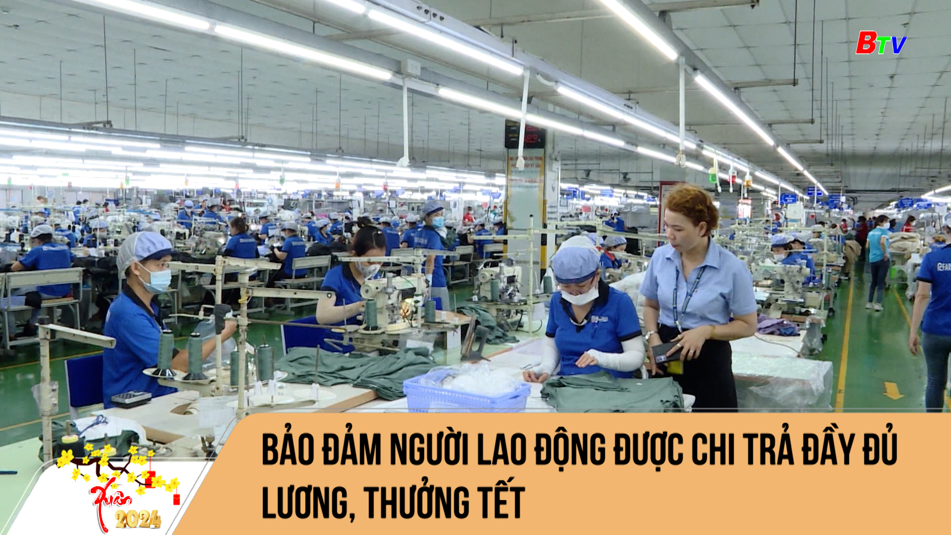 Bảo đảm người lao động được chi trả đầy đủ lương, thưởng Tết