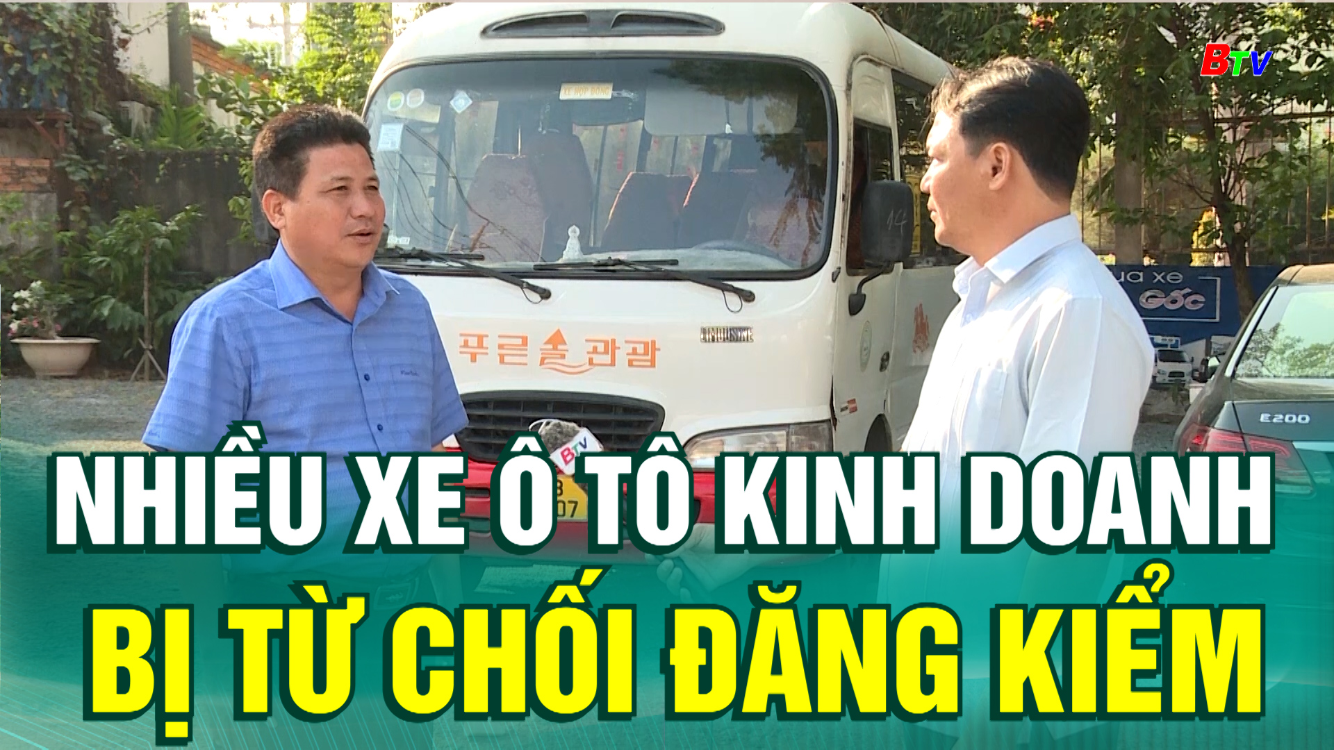 Nhiều xe ô tô kinh doanh bị từ chối đăng kiểm