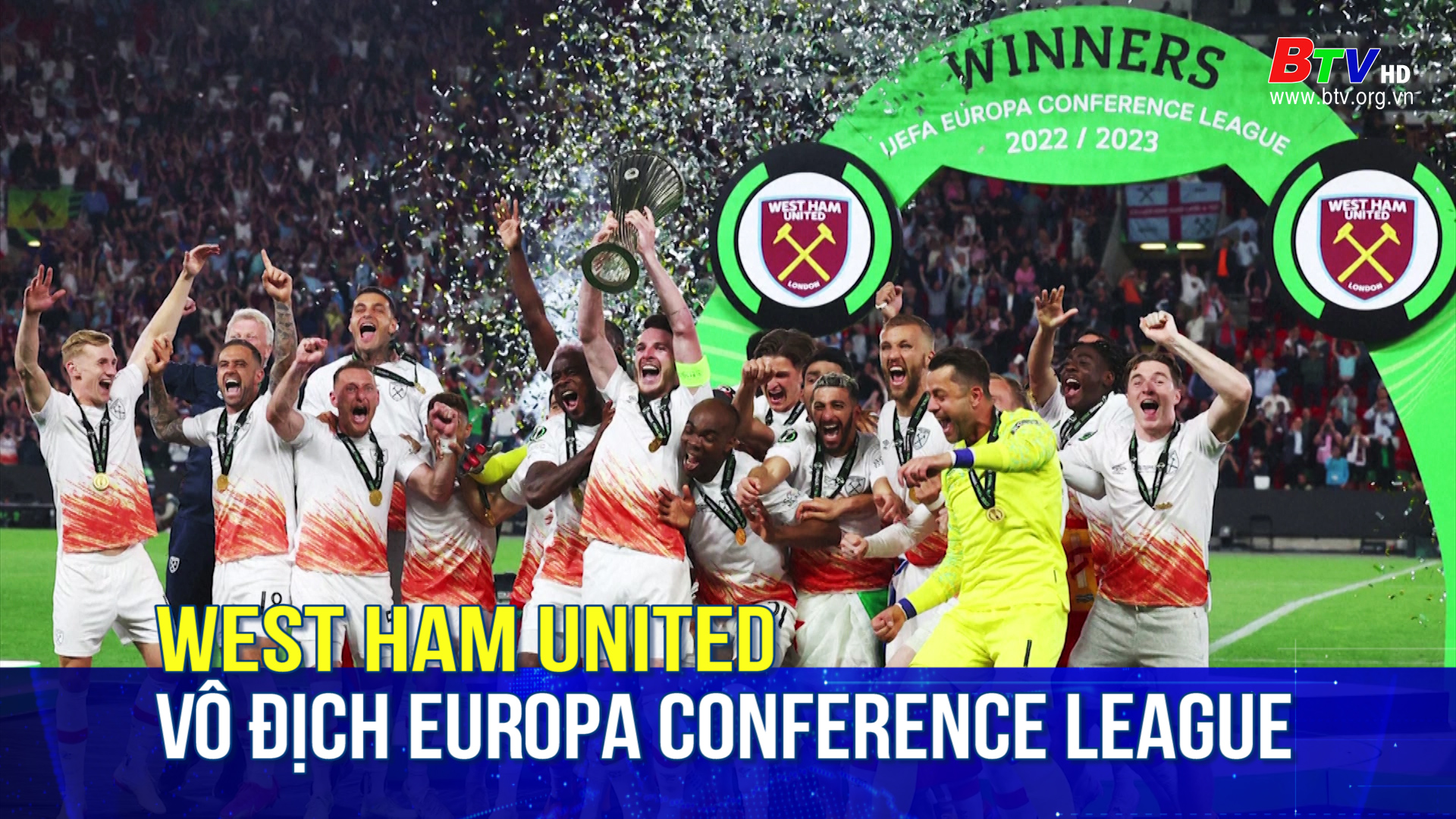 West Ham United vô địch Europa Conference League