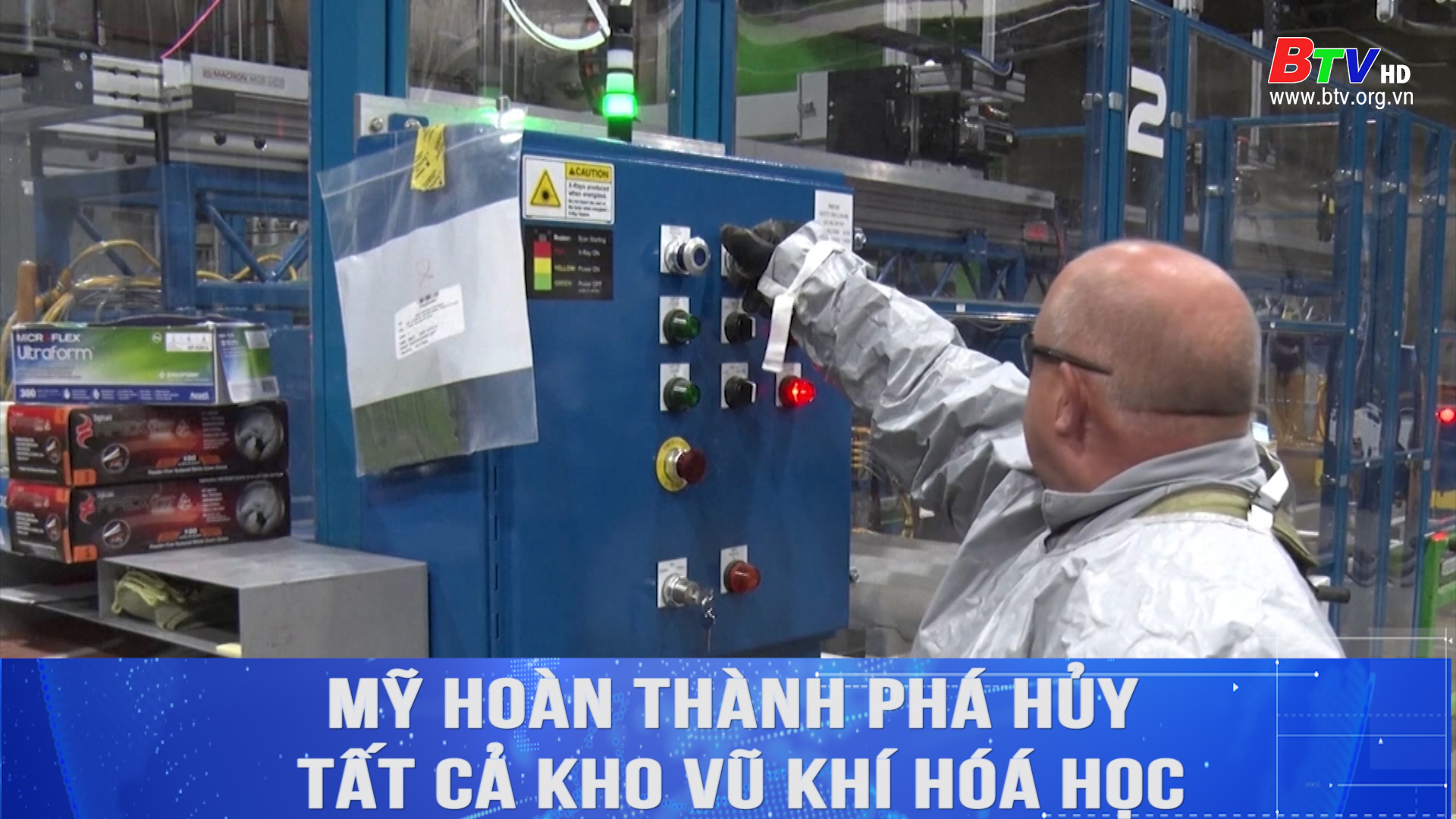 Mỹ hoàn thành phá hủy tất cả kho vũ khí hoá học